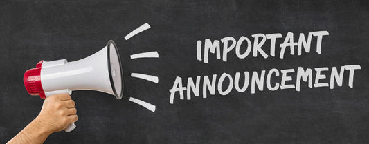 IMPORTANT ANNOUNCEMENT!