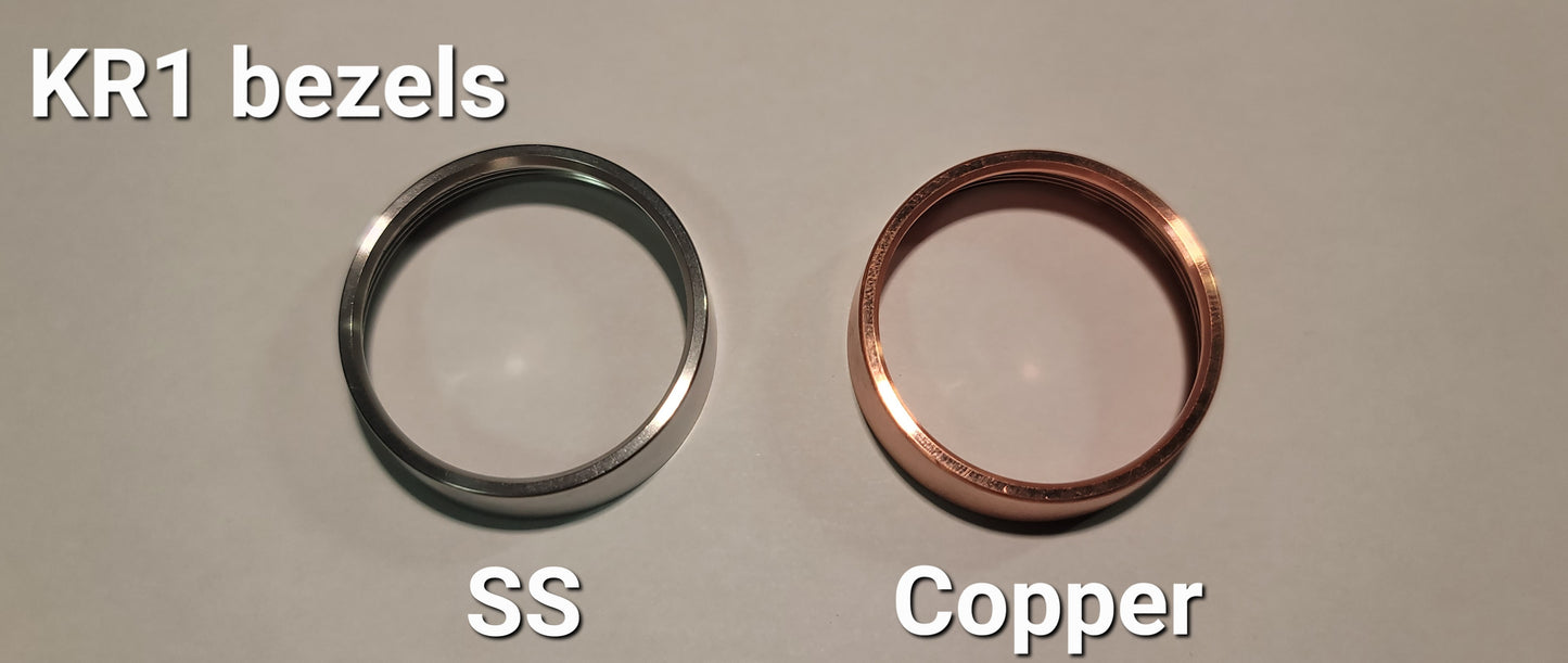 Emisar Noctigon Replacement SS/COPPER/BRASS/TITANIUM Bezel