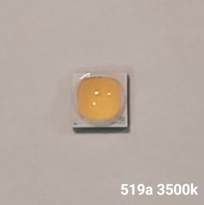 Nichia Raw LED Emitters 519A 3500k