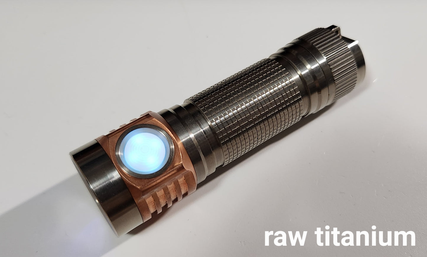 Emisar D4V2 Titanium High Power LED Flashlight *CUSTOM BUILD-TO-ORDER*