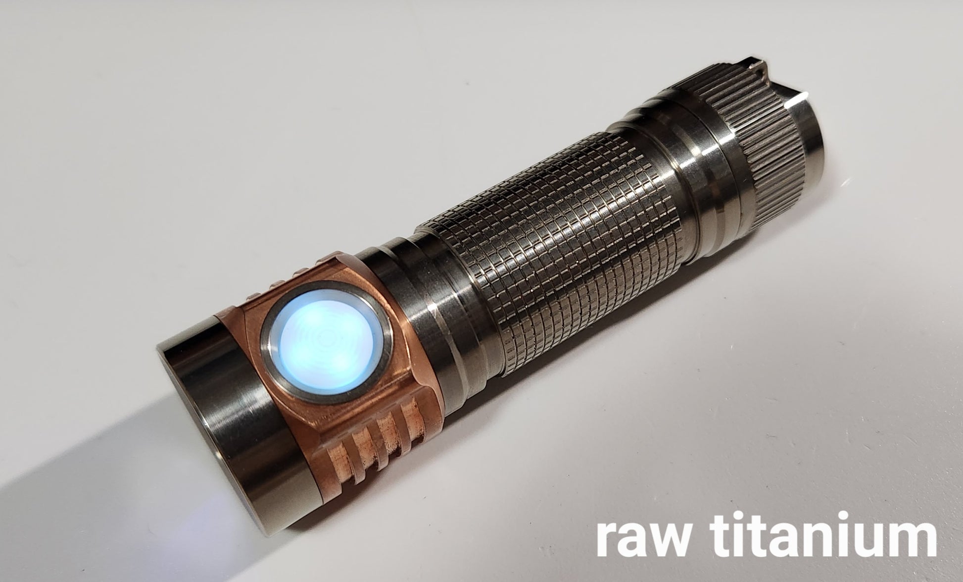 Emisar D4V2 Titanium High Power LED Flashlight *CUSTOM BUILD-TO-ORDER*