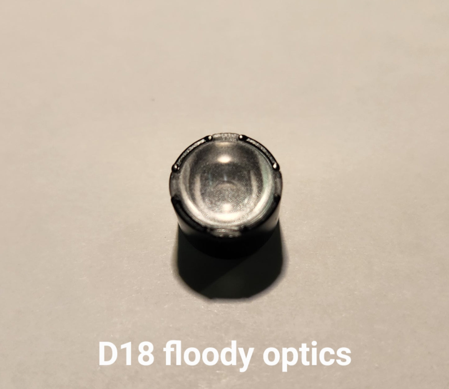 Emisar/Noctigon Replacement Glass/Optics LEDIL D18 FLOODY OPTICS