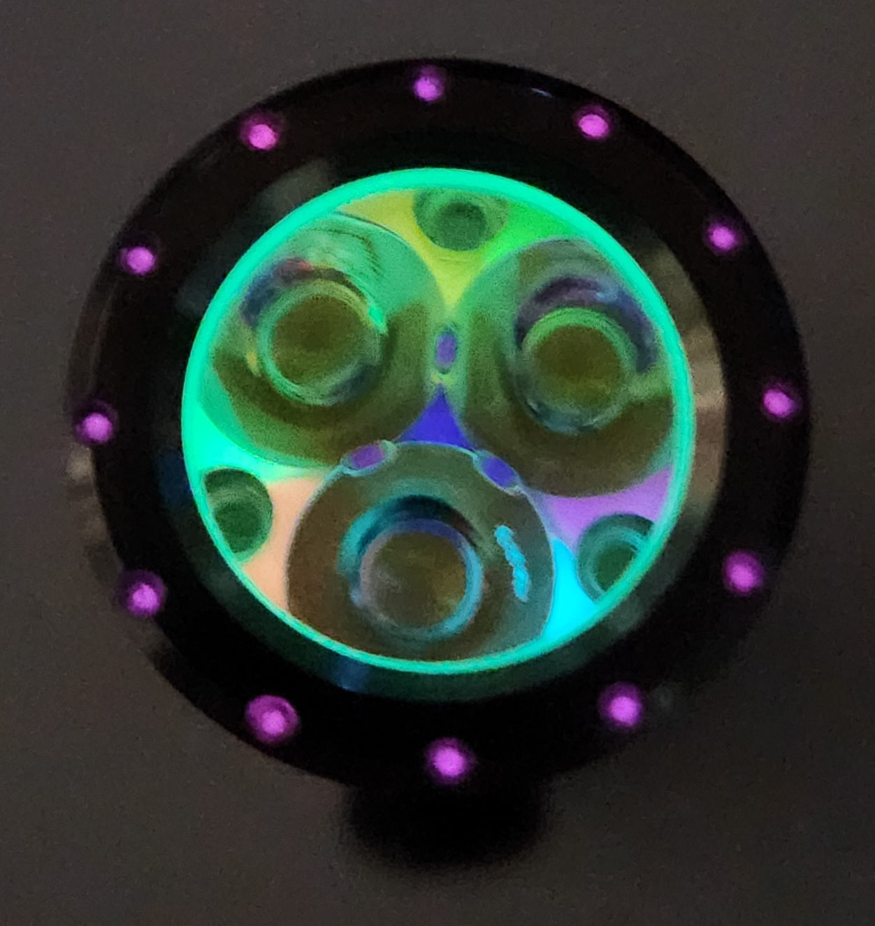 ReyLight Dawn Triple V2 Titanium Custom LED Flashlight
