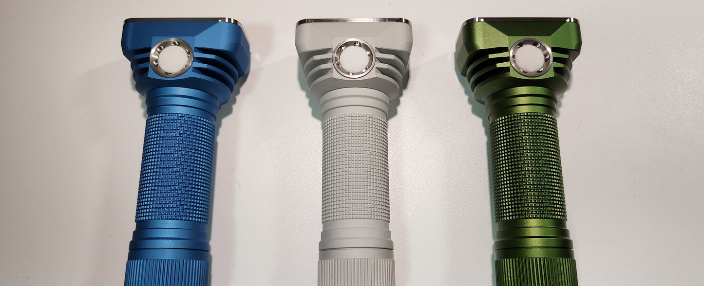 Emisar DT8K Tint Ramp 21700 8 LED High Power LED Flashlight CUSTOM "BUILT-TO-ORDER"