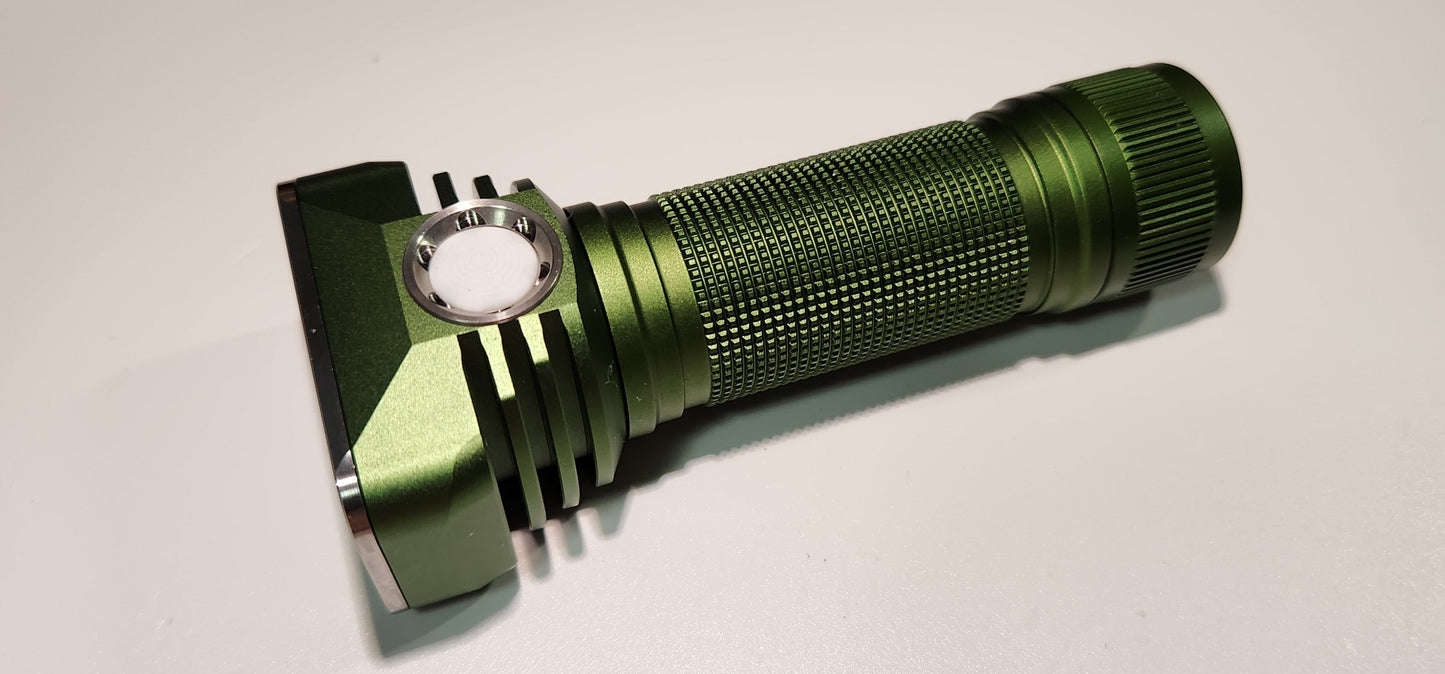 Emisar DT8K Tint Ramp 21700 8 LED High Power LED Flashlight CUSTOM "BUILT-TO-ORDER"