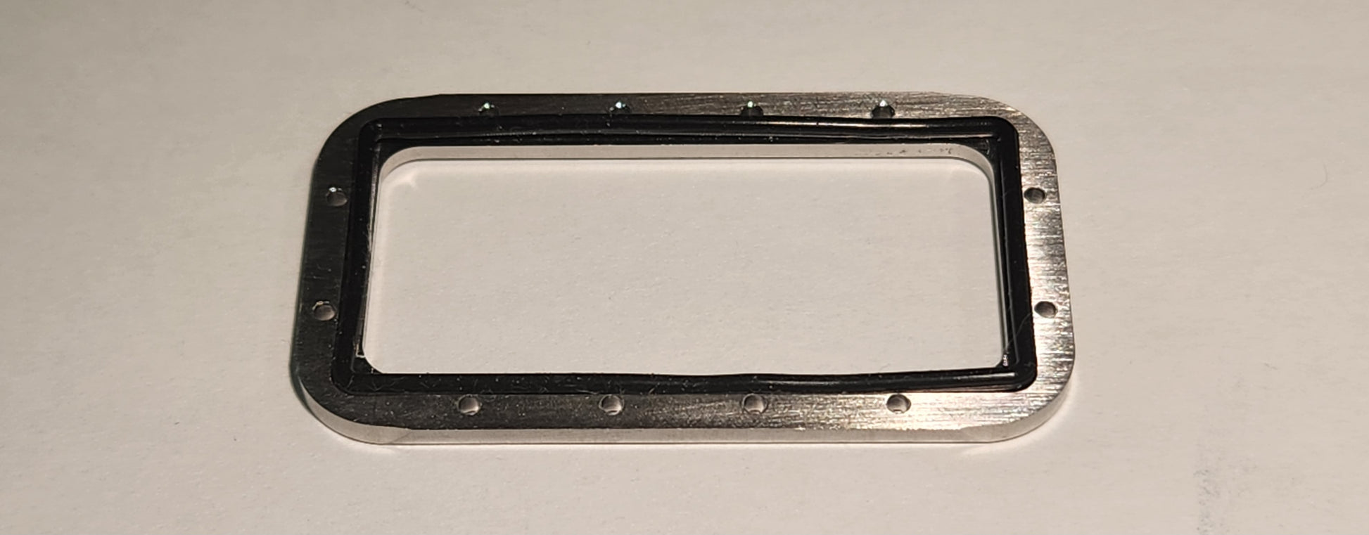 Emisar DT8 DT8K Replacement Stainless Bezel/Glass Oring