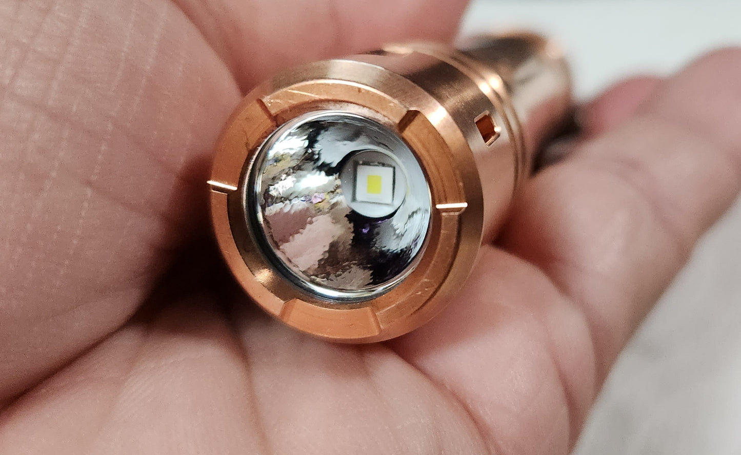 ReyLight Copper LAN Custom LED Flashlight