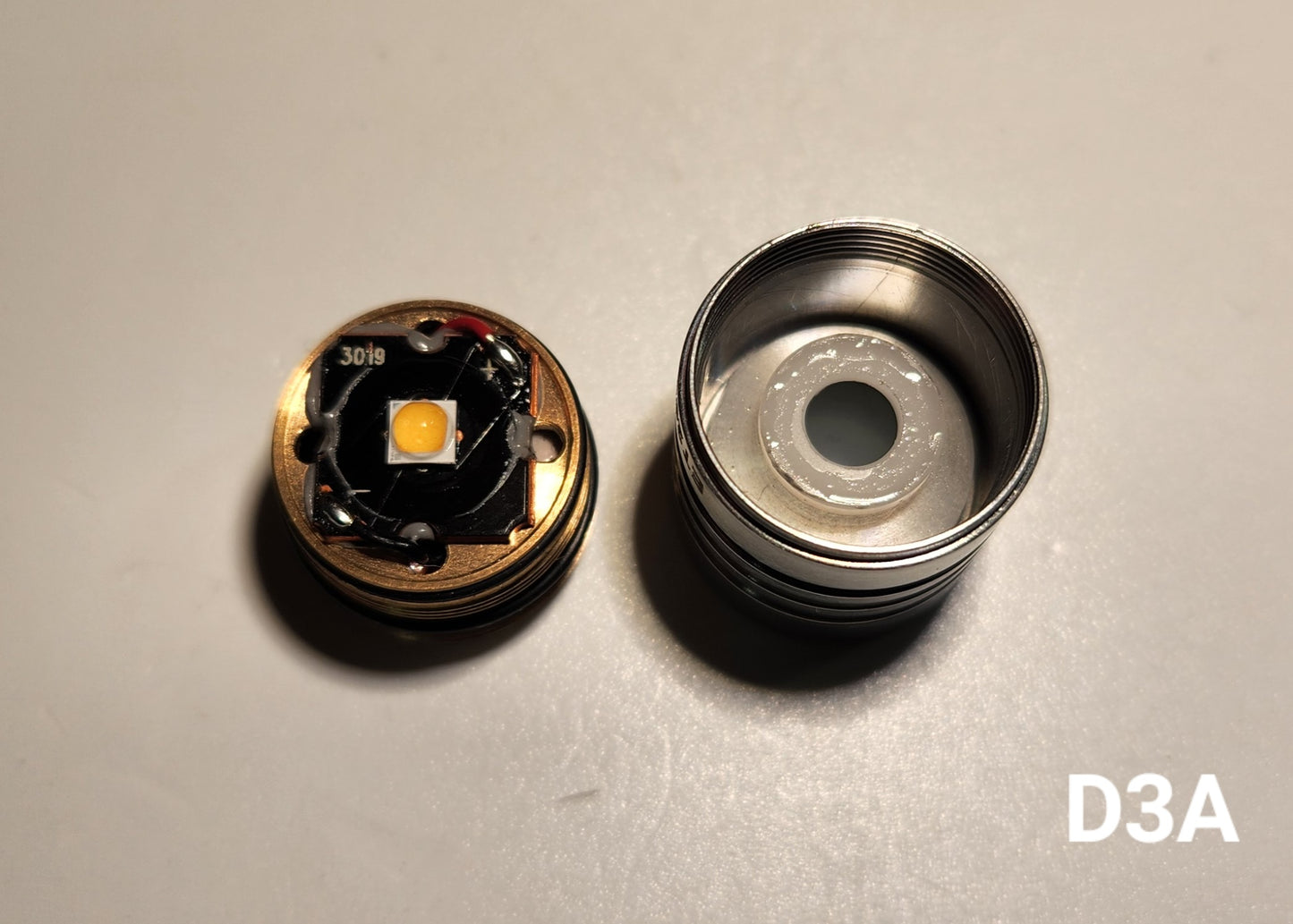 EAGTAC D3A Titanium AA/14500 LED Flashlight
