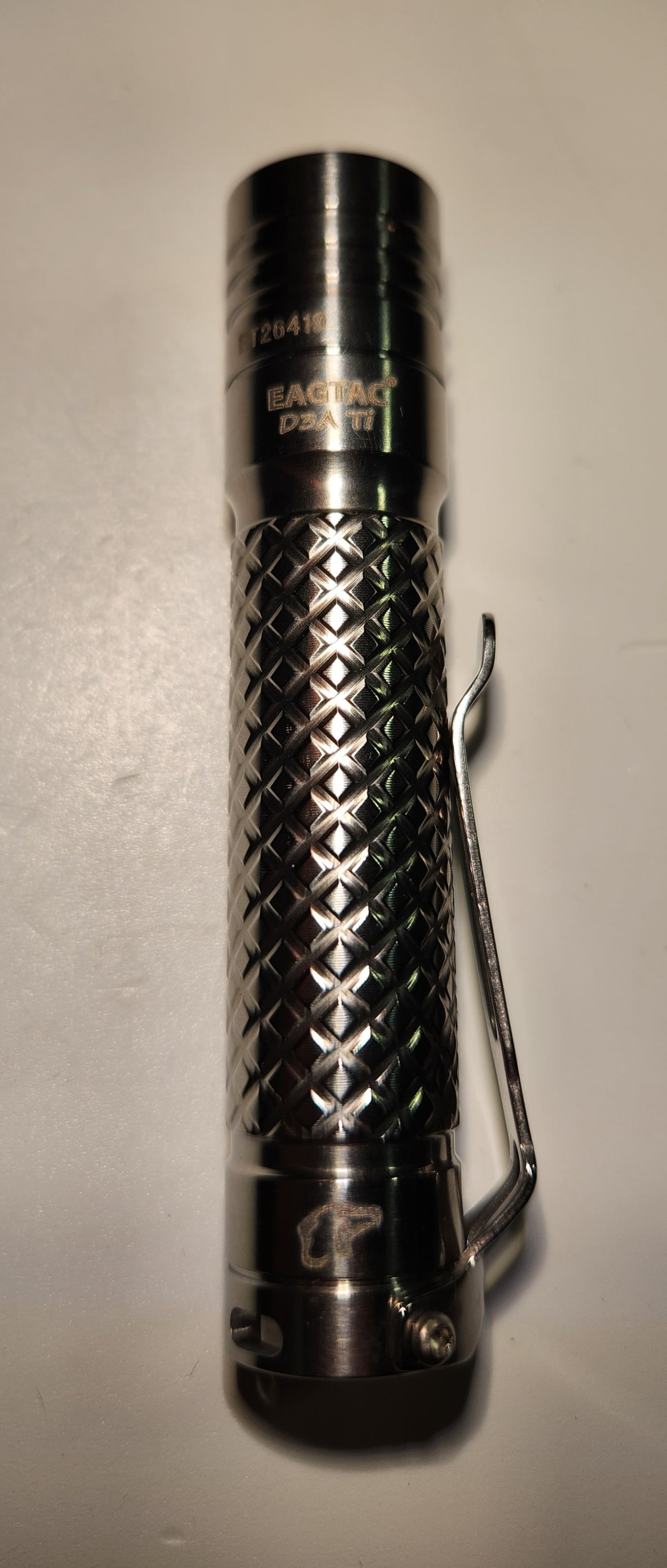 EAGTAC D3A Titanium AA/14500 LED Flashlight