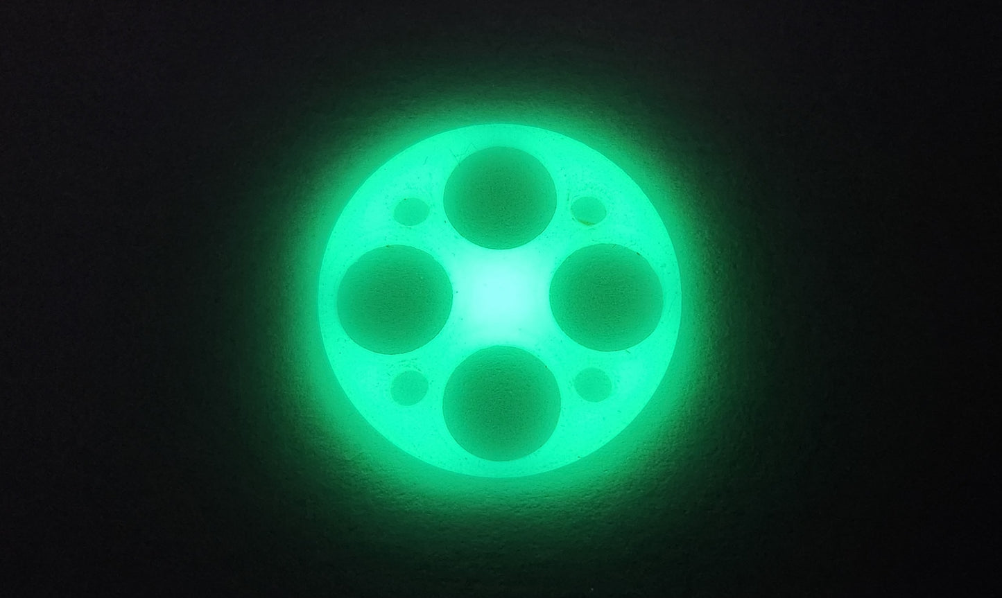 HTP WORKS TurboGlow Glow Gasket for FW3A & Carclo 105xx Optic GREEN QUAD