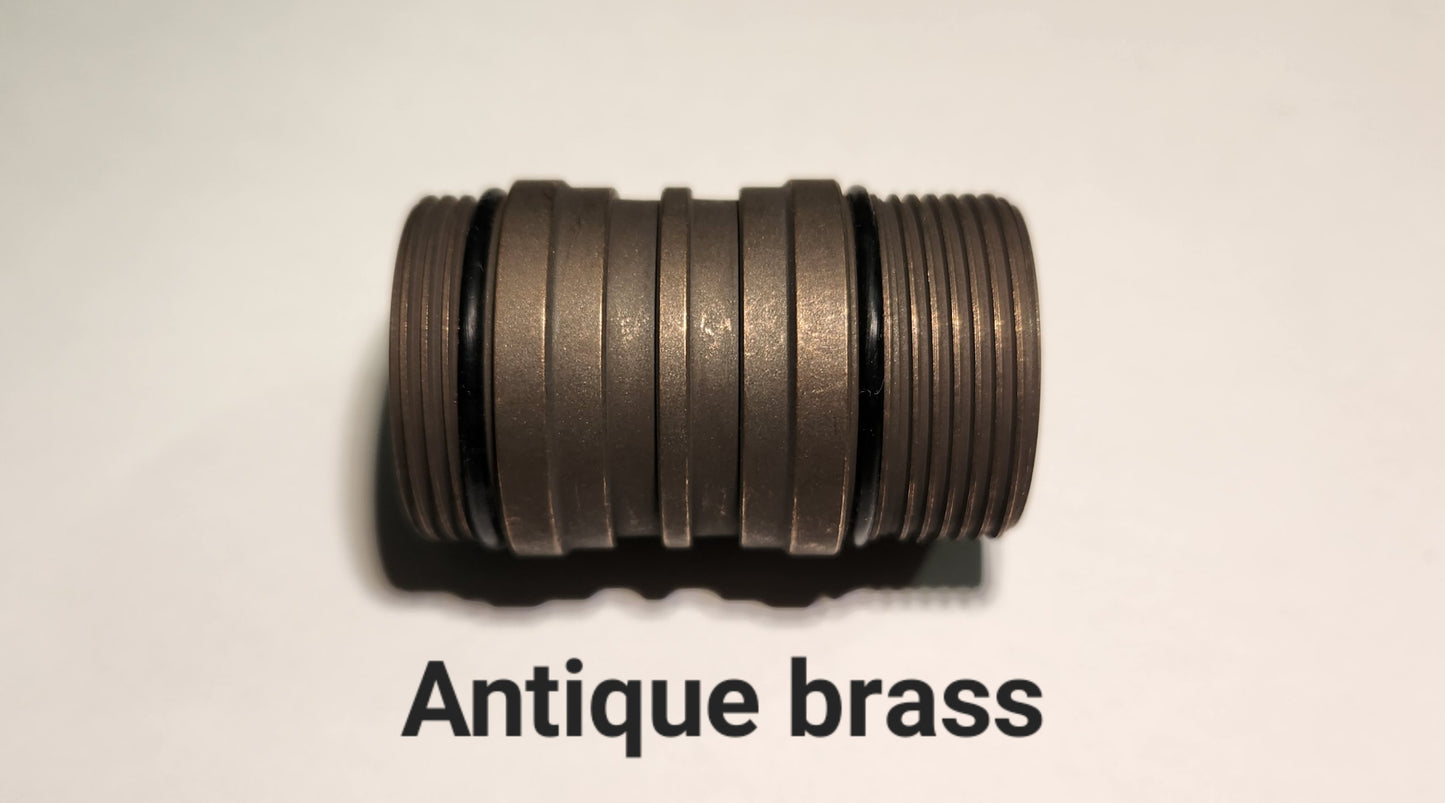 EMISAR D4V2 BRASS/ANTIQUE BRASS 18350 SHORT TUBE ANTIQUE BRASS