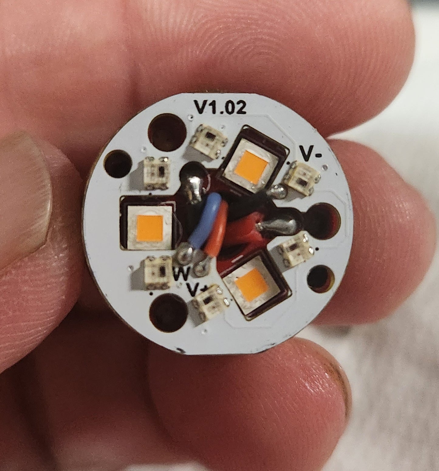 ReyLight Dawn Triple V2 Titanium, Copper or Brass Custom + RGB Auxiliaries