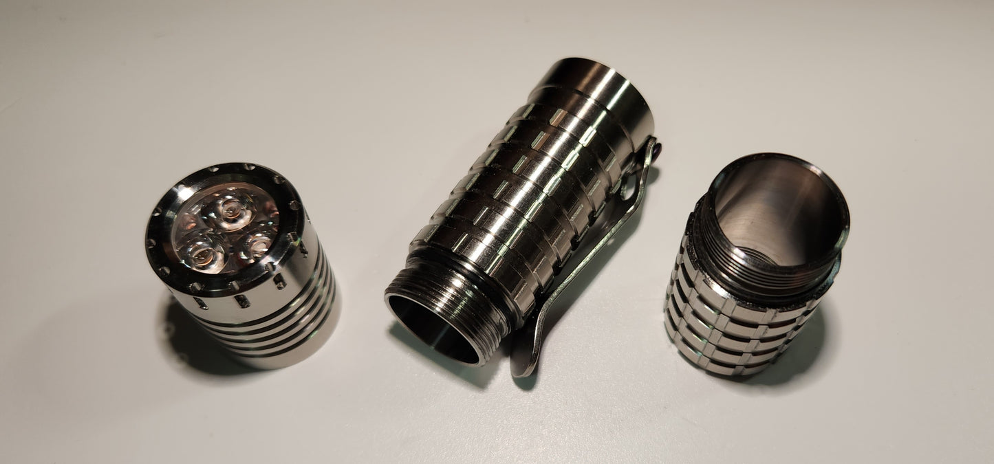 ReyLight Dawn Triple V2 Titanium, Copper or Brass Custom + RGB Auxiliaries