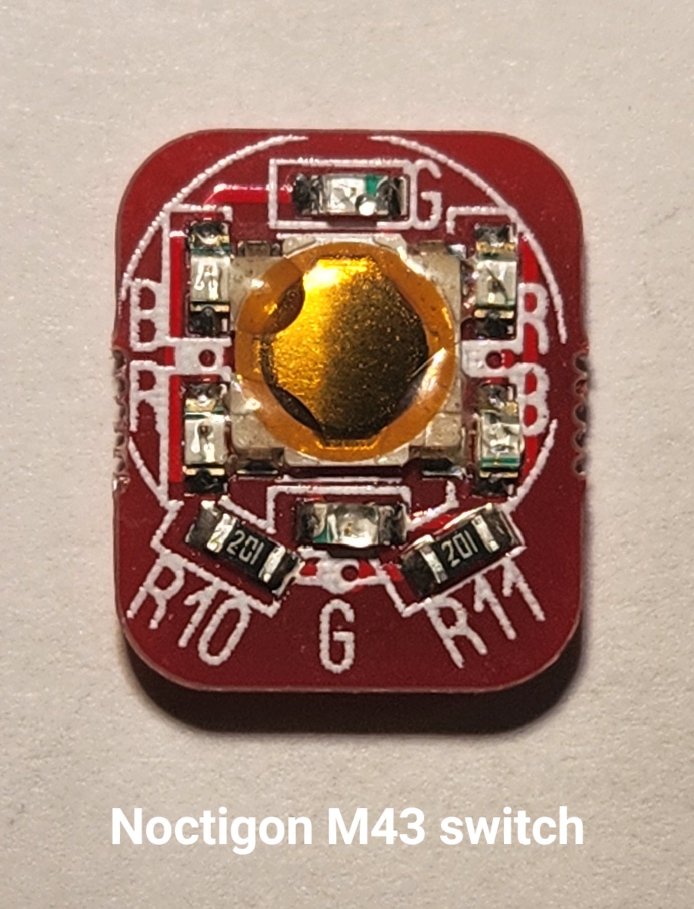 Emisar Noctigon Replacement E-Switch E Switch M43 RGB