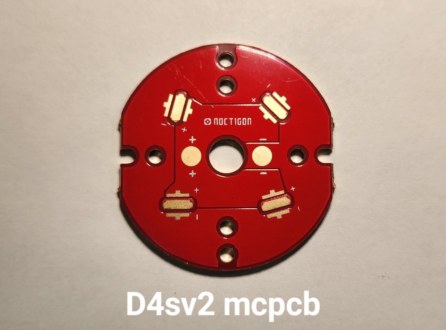 Emisar Noctigon XP Raw MCPCB/AUX Custom 33 X 2MM D4SV2 QUAD MCPCB 3030 3535SMD