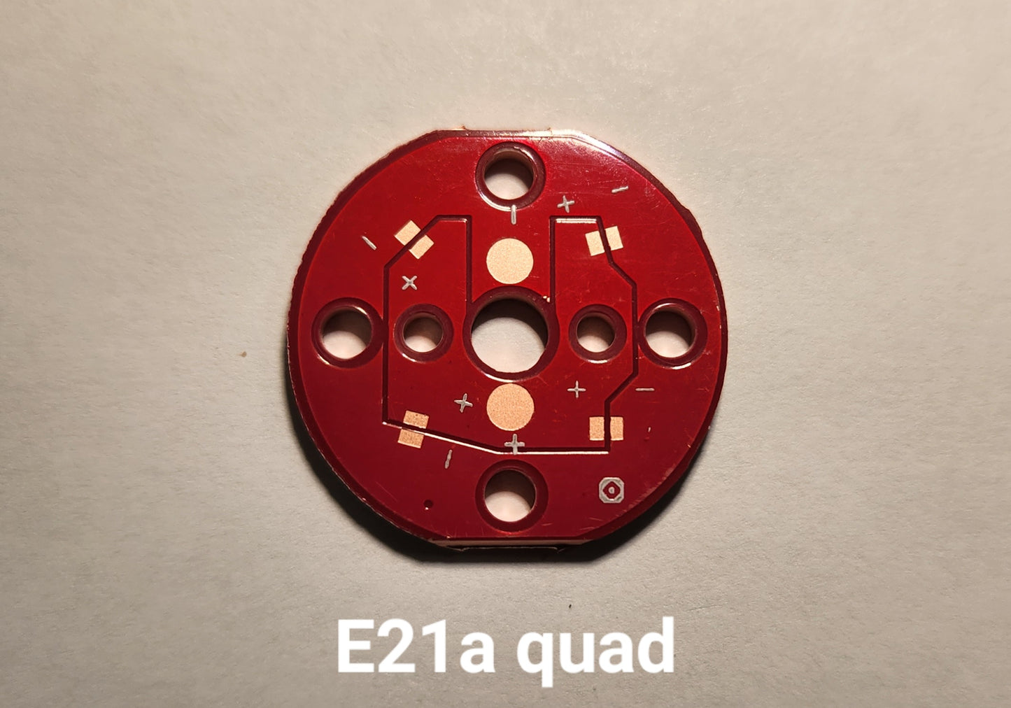 Emisar Noctigon XP Raw MCPCB/AUX Custom 23 X 2MM D4V2 D4K DW4 KR4 QUAD E21A MCPCB