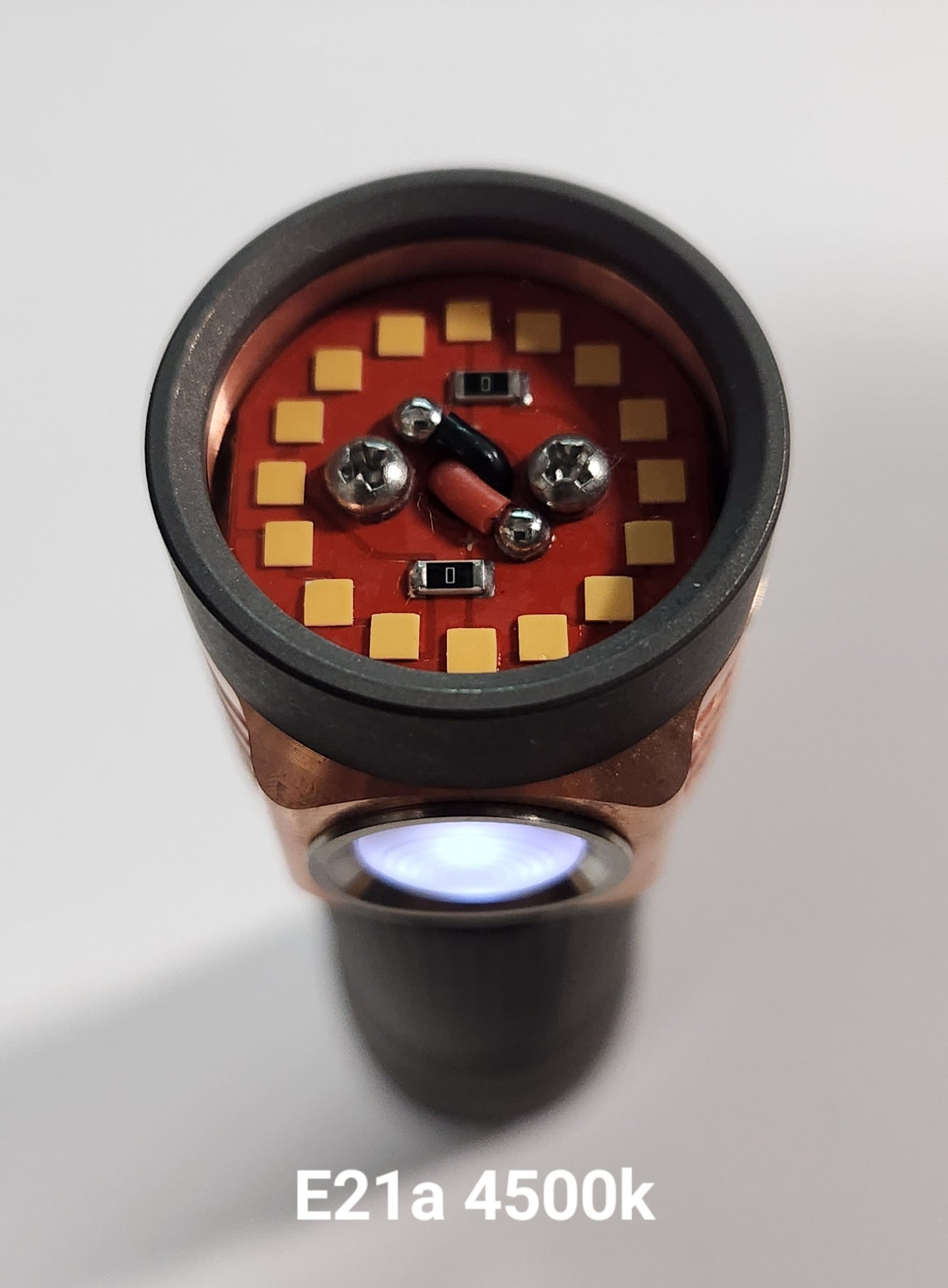 Emisar D4V2 Brass High Power LED Flashlight *CUSTOM BUILD-TO-ORDER*