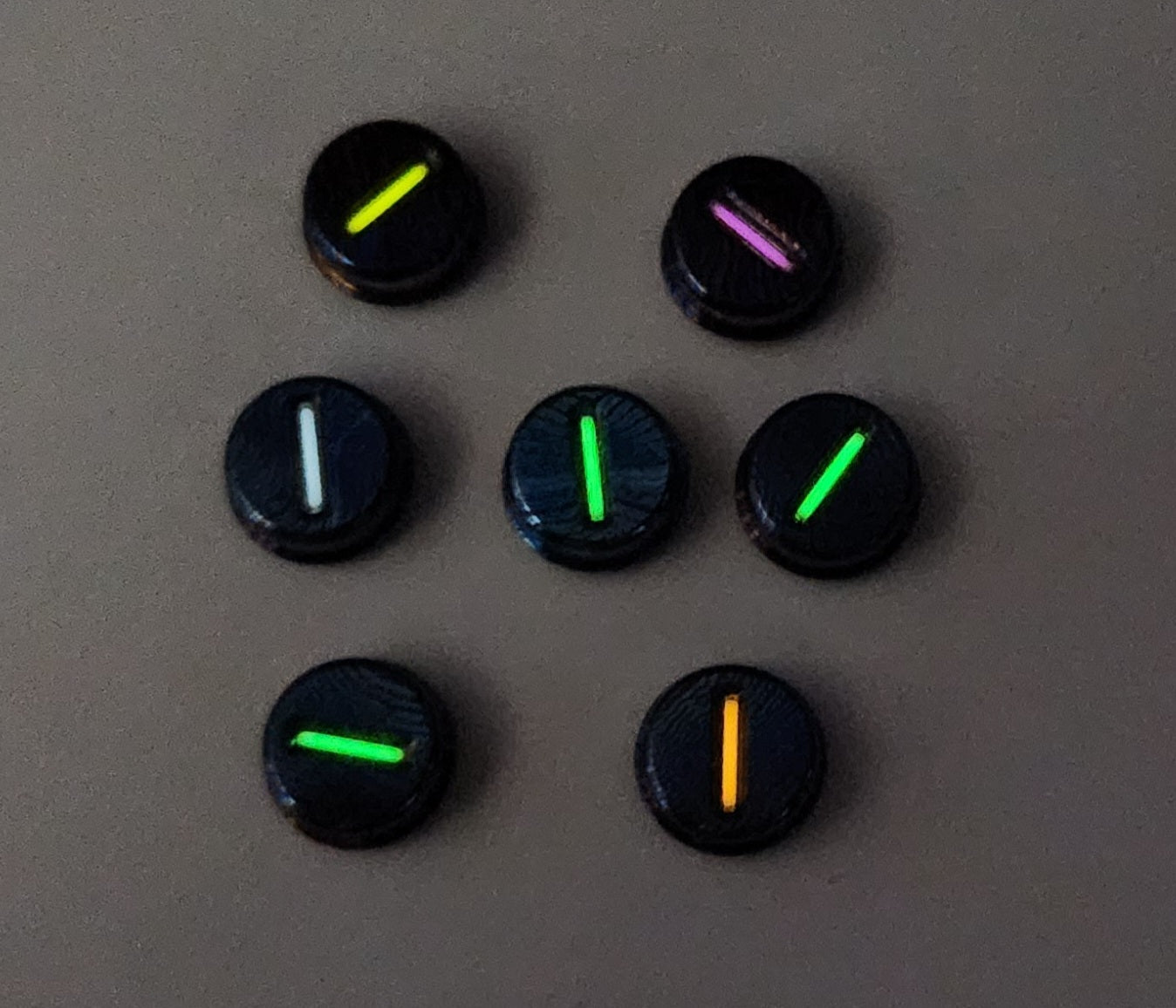 ReyLight Timascus Button For Pineapple/Pineapple Mini/Dawn