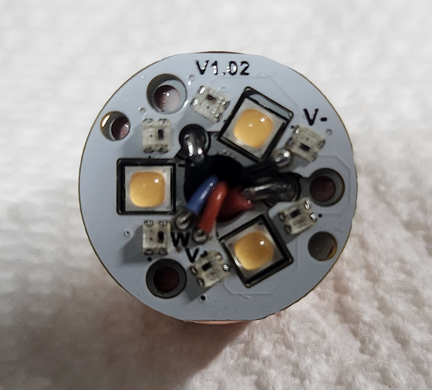 ReyLight Dawn Triple V2 Titanium, Copper or Brass Custom + RGB Auxiliaries