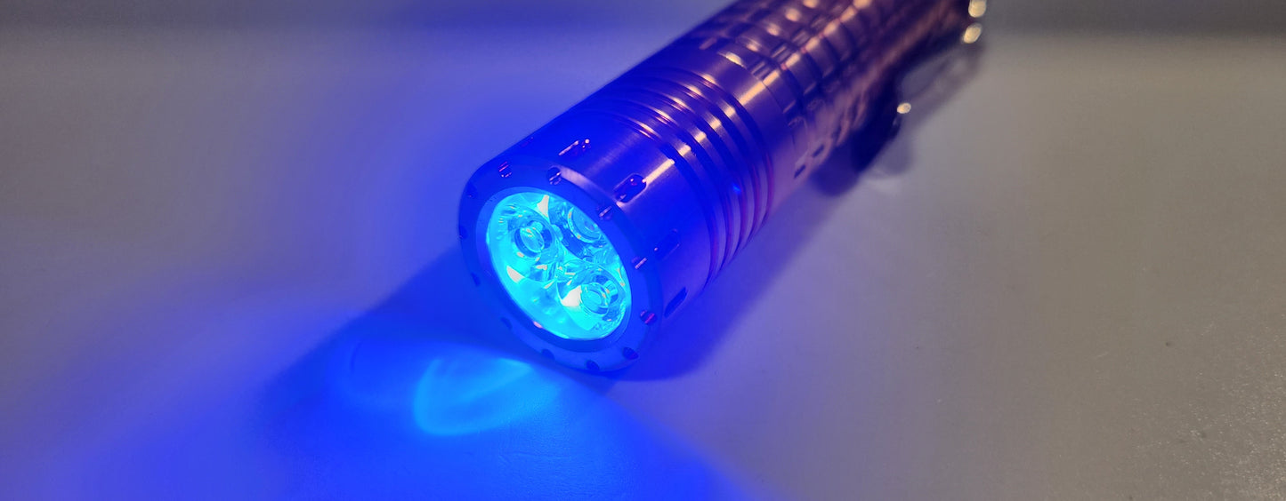 ReyLight Dawn Triple V2 Titanium, Copper or Brass Custom + RGB Auxiliaries