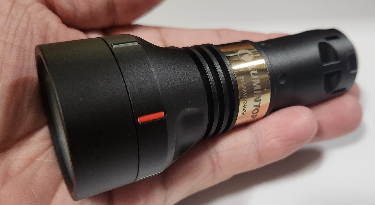 Lumintop Thor II V2 350 Lumens 1700 Meters LEP Flashlight USED V2 W/BATTERY ($50 DISCOUNT)