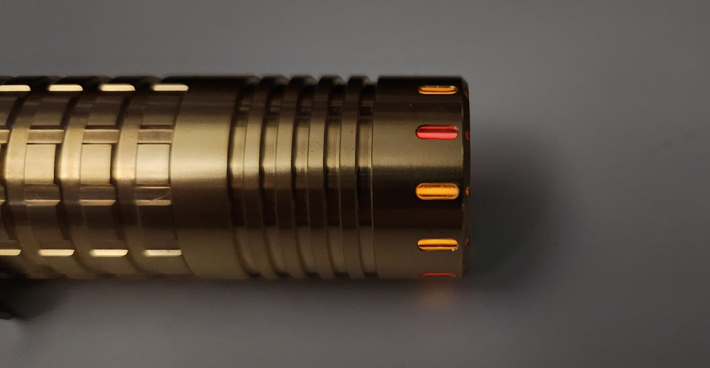 ReyLight Dawn Triple V2 Titanium, Copper or Brass Custom + RGB Auxiliaries