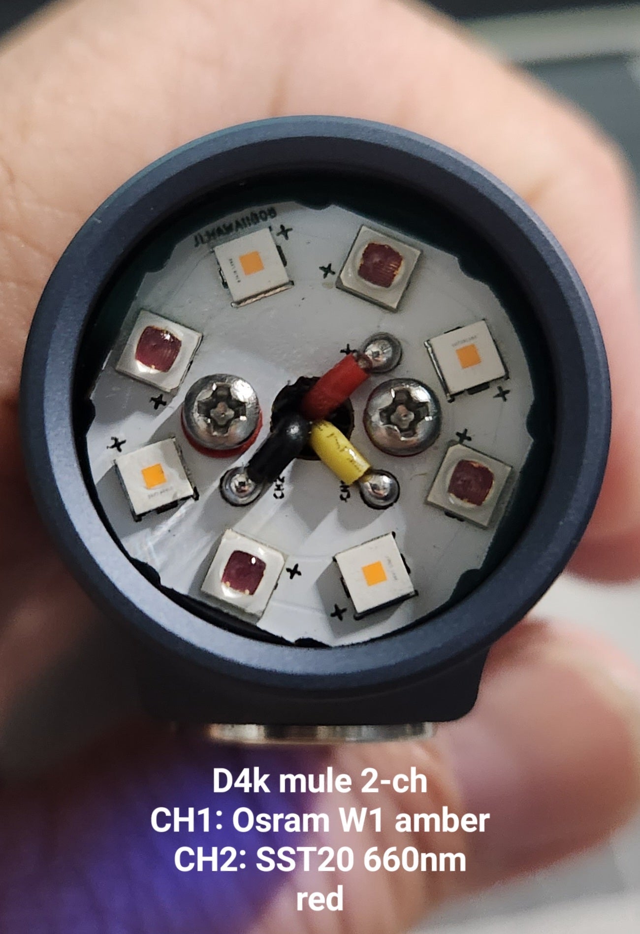 Emisar D4V2/D4K Titanium, Brass & Copper *MULE* 2CH 2-CH LED Flashlight