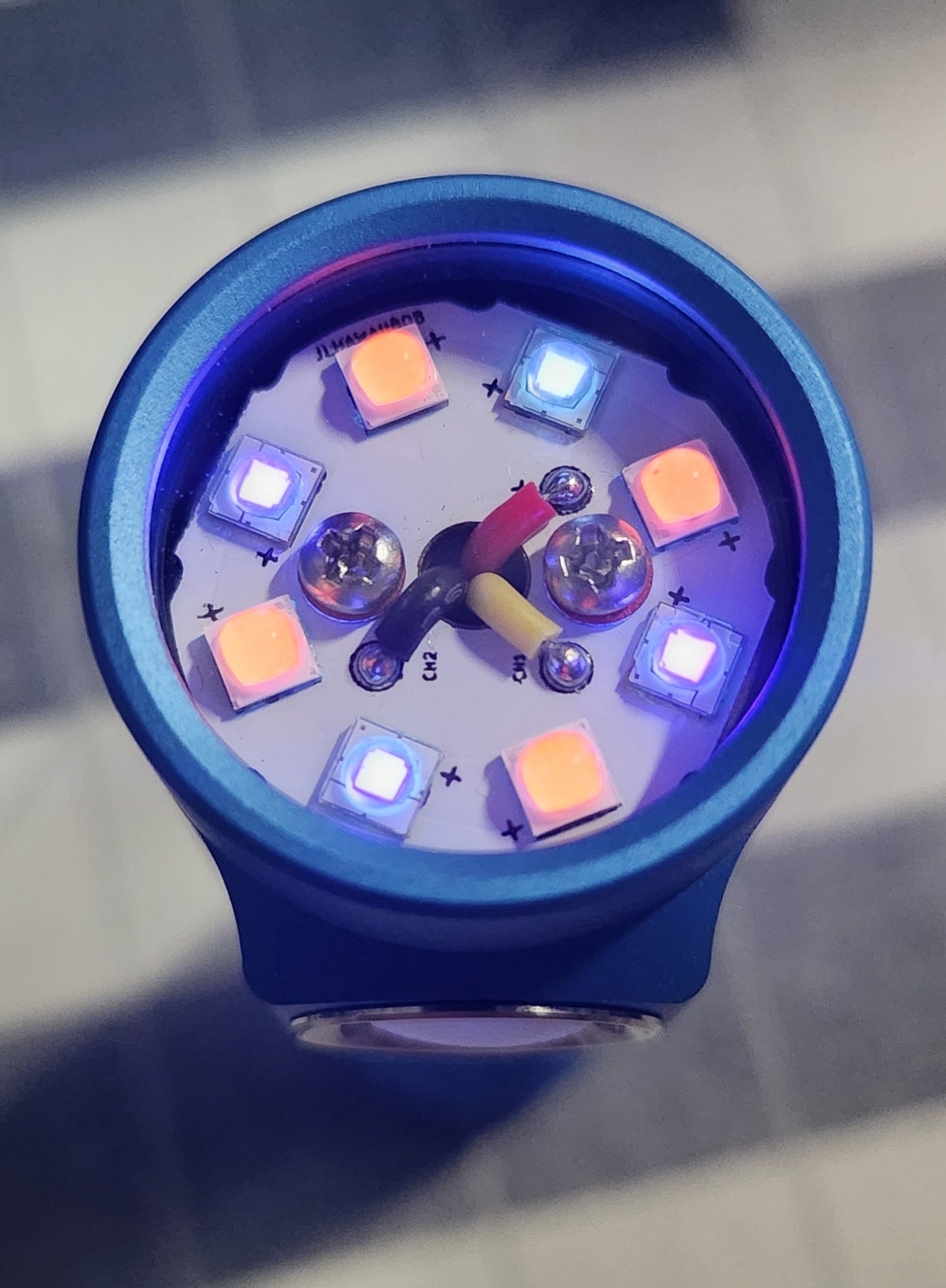 Emisar D4V2/D4K Titanium, Brass & Copper *MULE* 2CH 2-CH LED Flashlight