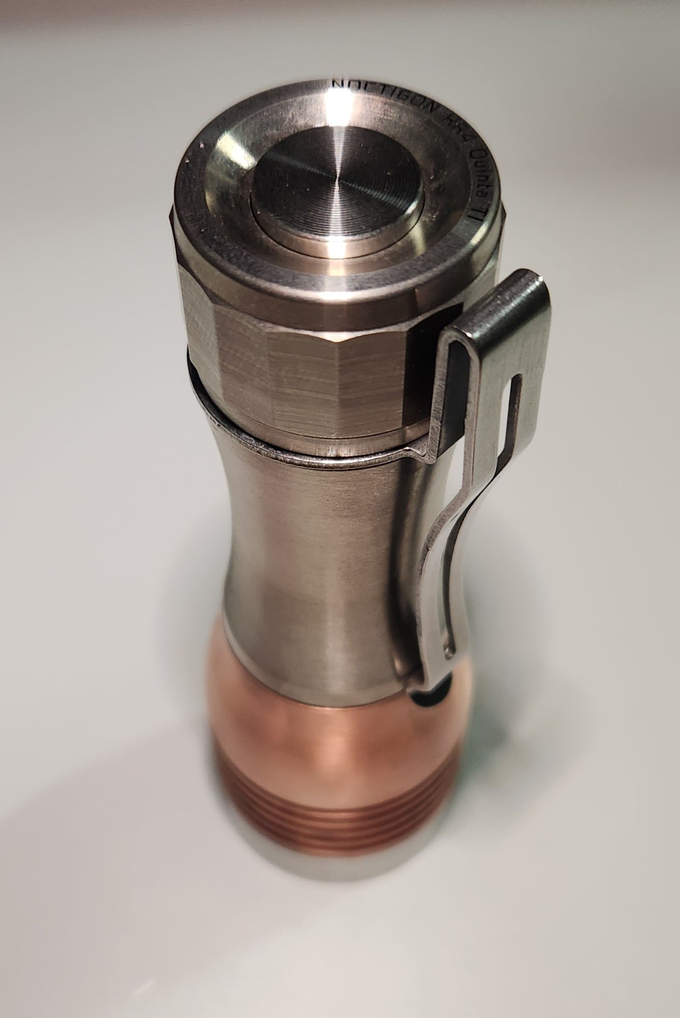 Noctigon KR1 Titanium + Copper 18650 Compact LED Thrower