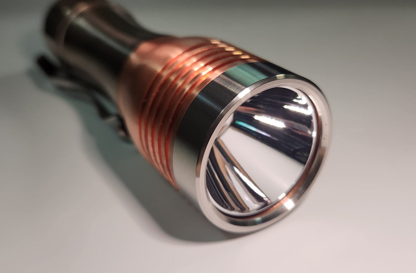 Noctigon KR1 Titanium + Copper 18650 Compact LED Thrower