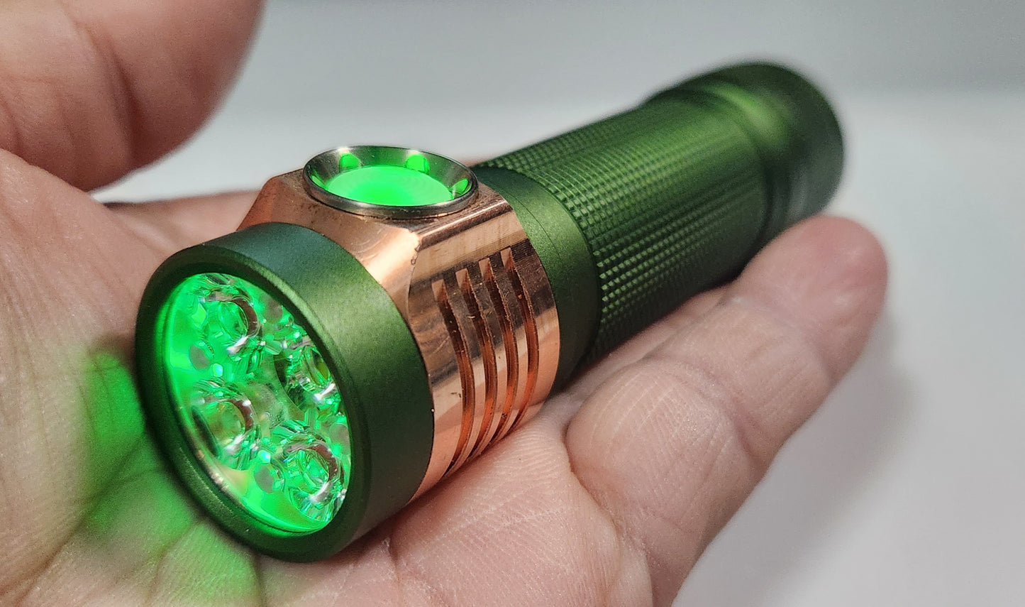 Emisar D4K 3-CH 3CH Triple Channel 1*21700 LED Flashlight *CUSTOM BUILT-TO-ORDER*