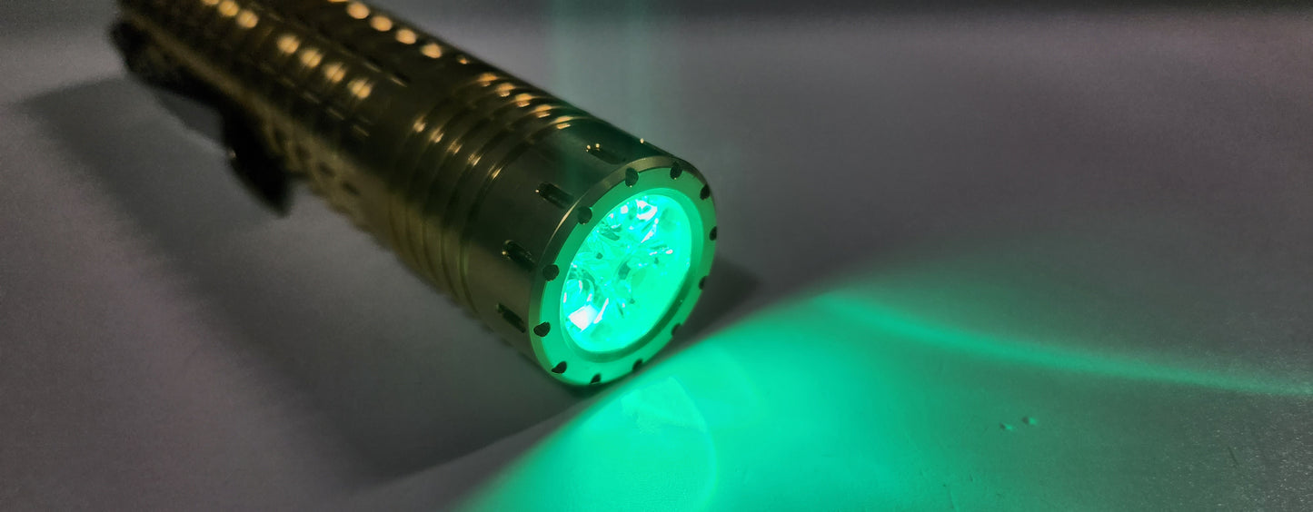ReyLight Dawn Triple V2 Titanium, Copper or Brass Custom + RGB Auxiliaries