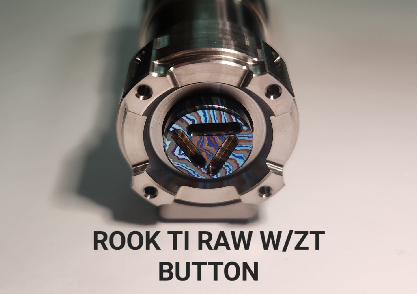 ReyLight Timascus Button For Pineapple/Pineapple Mini/Dawn ROOK ZT