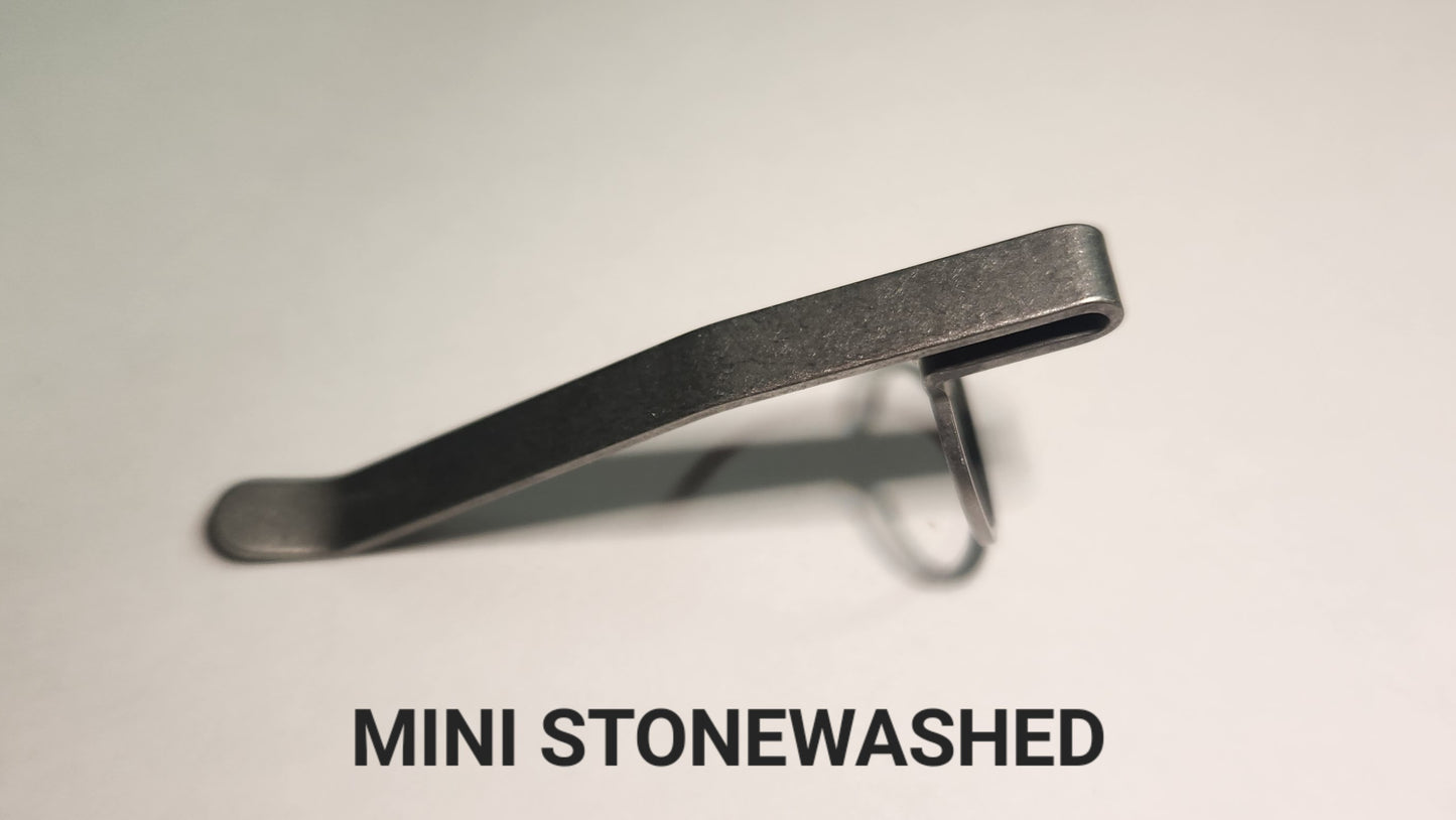 ReyLight Replacement Pocket Clip PINEAPPLE MINI STONEWASHED