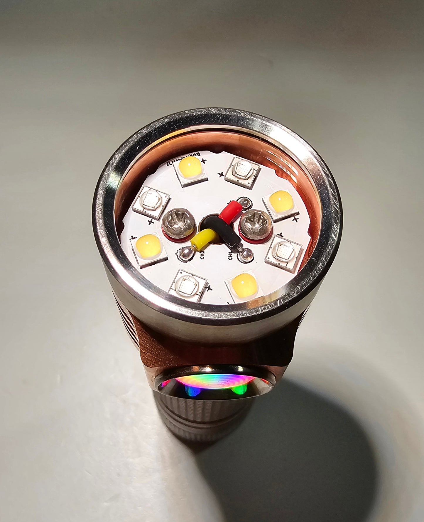 Emisar D4V2/D4K Titanium, Brass & Copper *MULE* 2CH 2-CH LED Flashlight