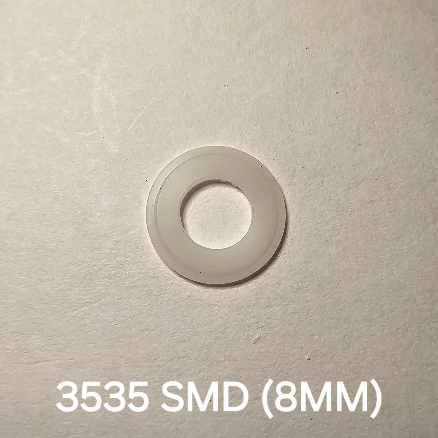 LED NYLON GASKETS 3535SMD 8MM LED OPENING (FLAT)