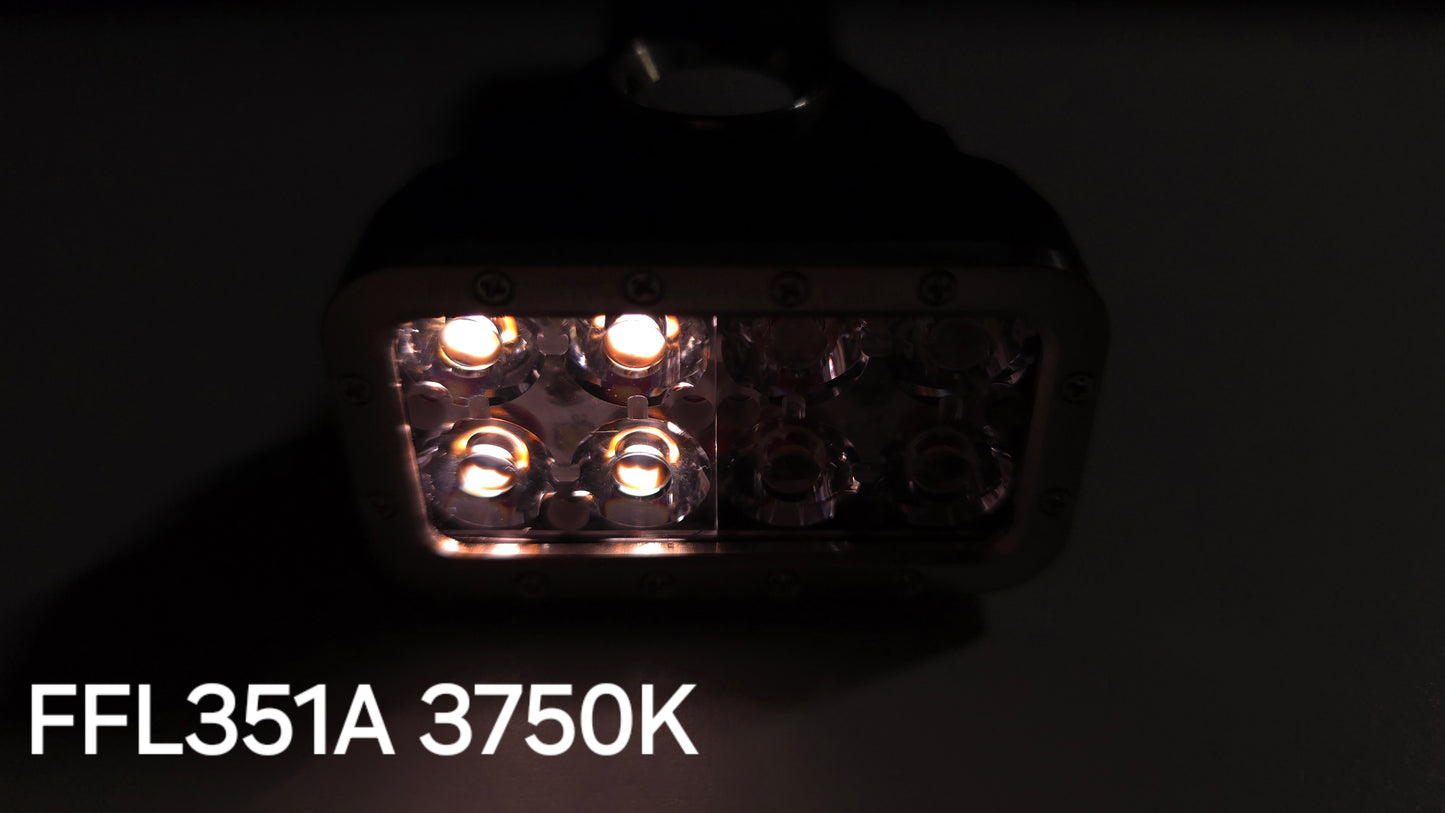 Emisar DT8K Tint Ramp 21700 8 LED High Power LED Flashlight CUSTOM "BUILT-TO-ORDER"