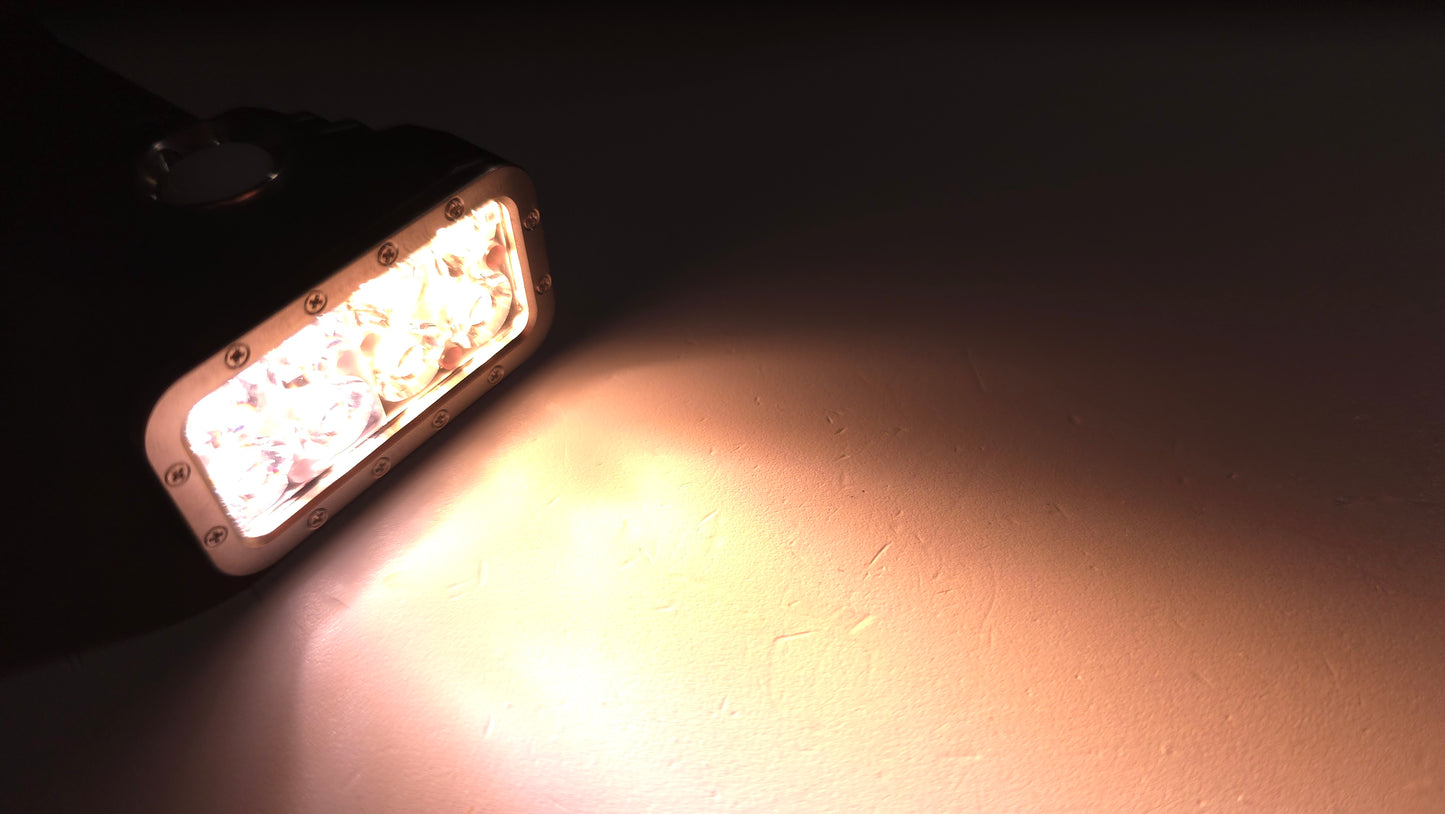 Emisar DT8K Tint Ramp 21700 8 LED High Power LED Flashlight CUSTOM "BUILT-TO-ORDER"