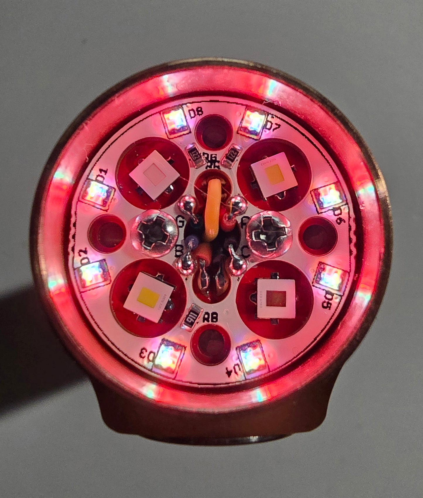 Emisar D4K Titanium OR Copper 3-CH 3CH Triple Channel 1*21700 LED Flashlight *CUSTOM BUILT-TO-ORDER*