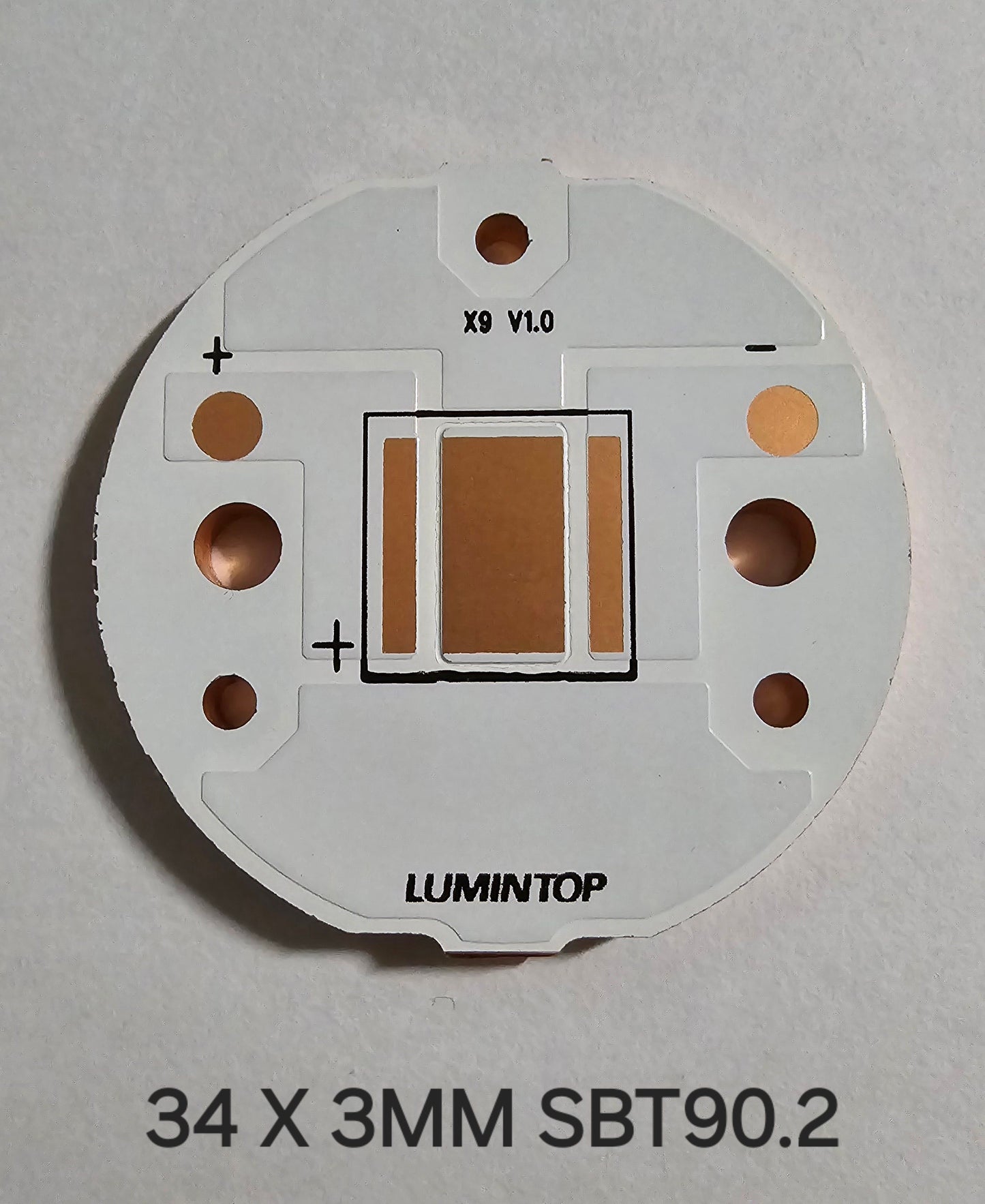 Lumintop FW1A FW3A LM10 Copper MCPCB 34 X 3MM SBT90.2