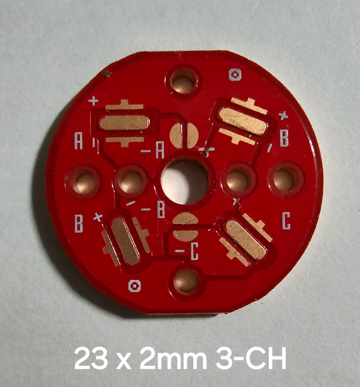 Emisar Noctigon XP Raw MCPCB/AUX Custom 23 X 2MM QUAD 3-CH MCPCB