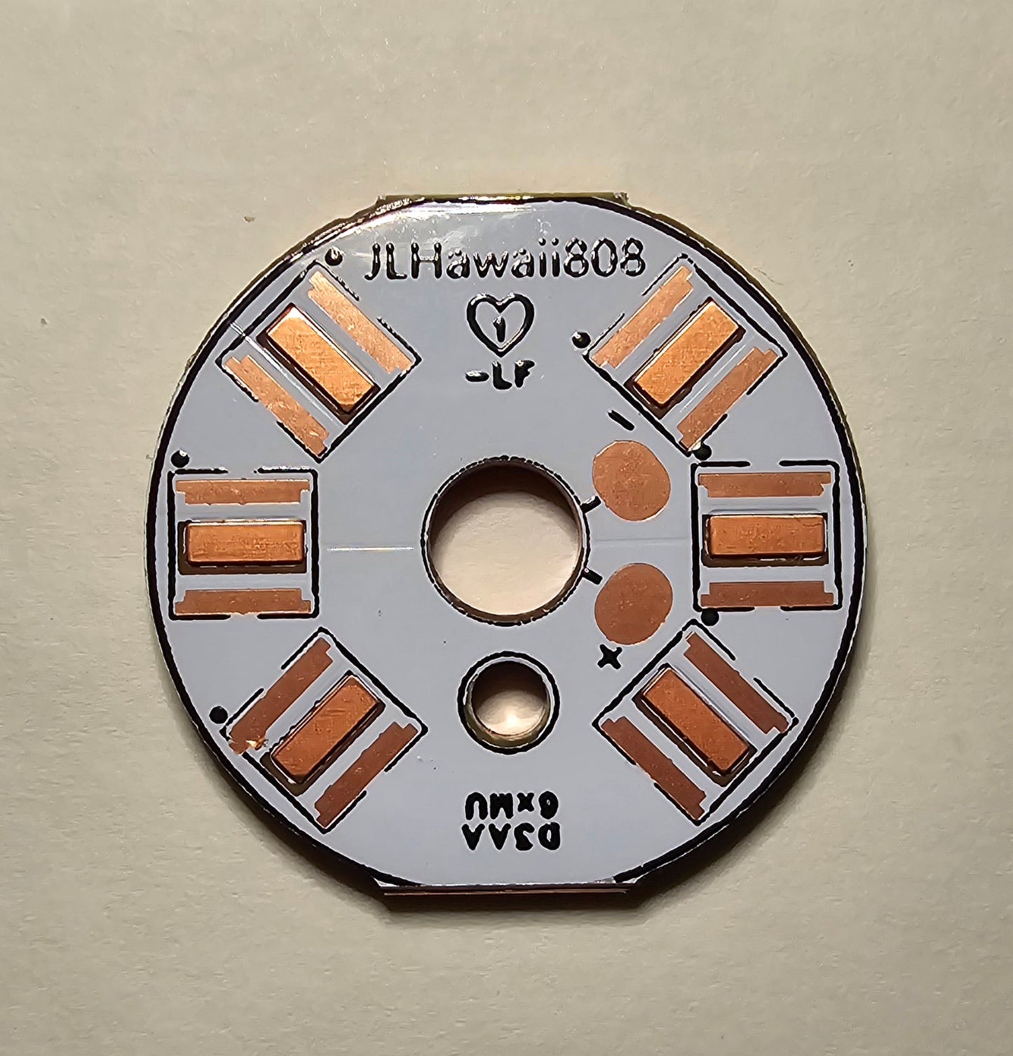 Emisar Noctigon XP Raw MCPCB/AUX Custom 20 X 1.6MM 3S2P 6 X 3535 SMD MULE MCPCB