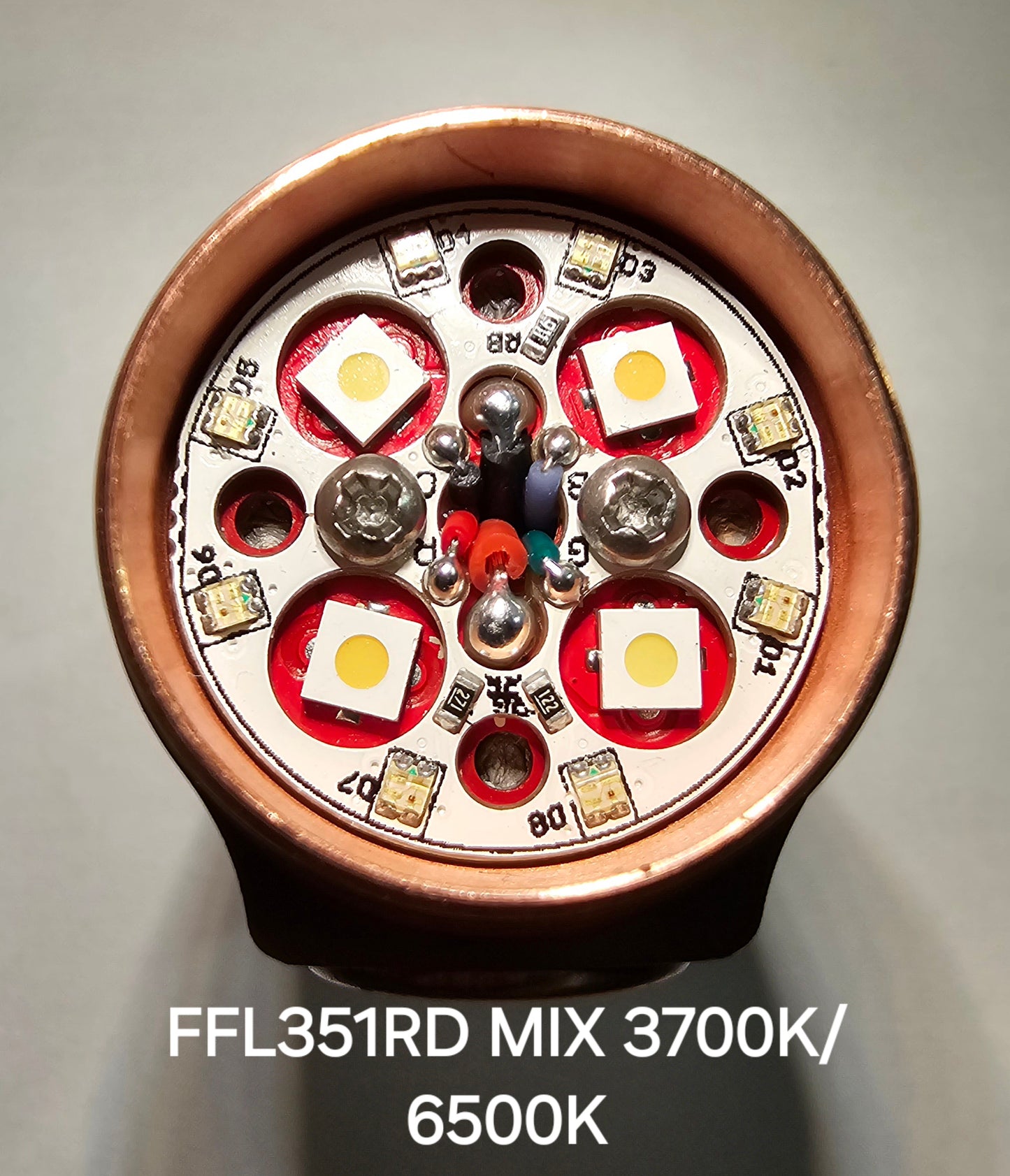 Emisar D4K Copper 21700 High Power LED Flashlight "CUSTOM BUILT-TO-ORDER"