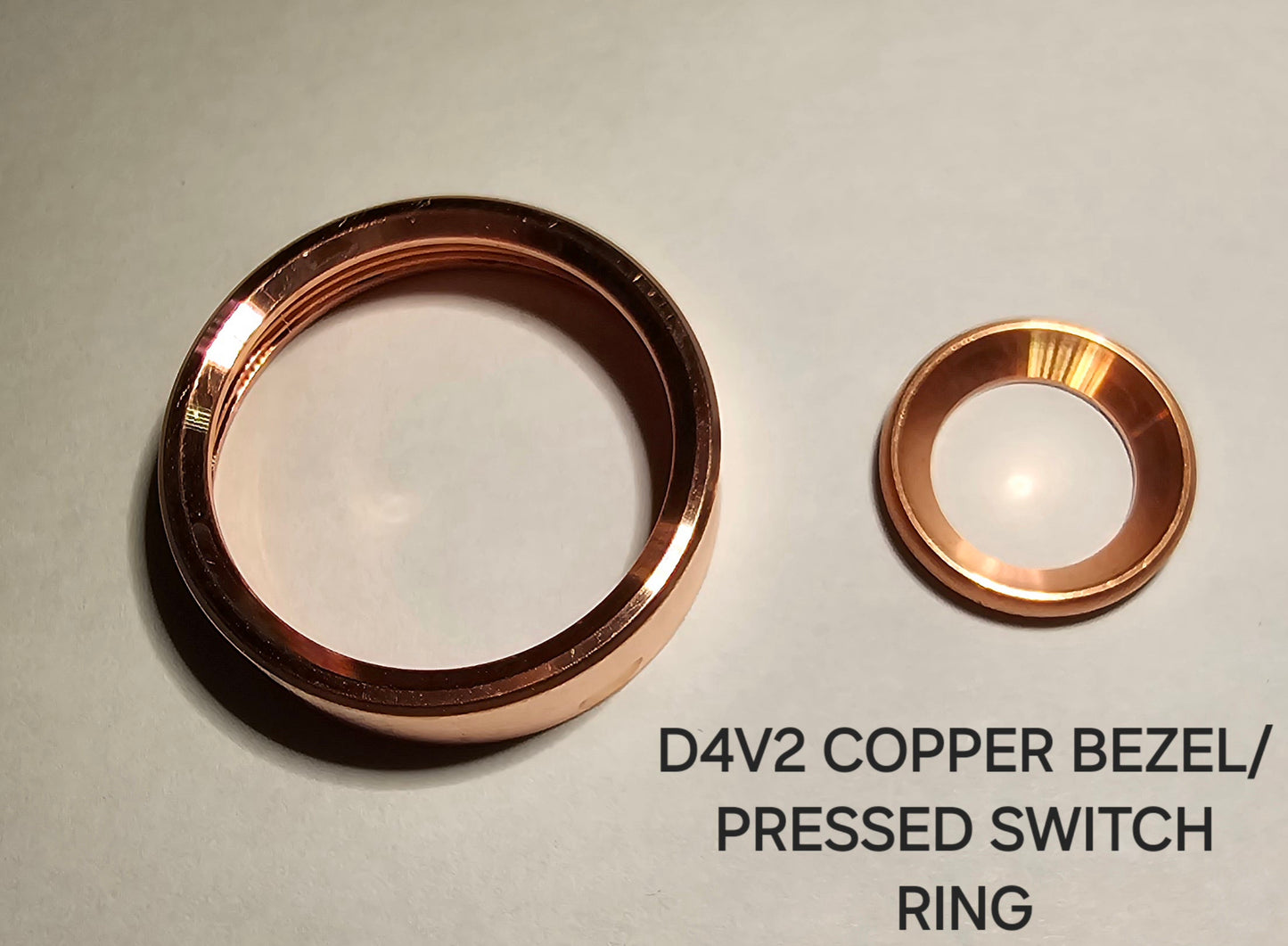 Emisar Noctigon Replacement SS/COPPER/BRASS/TITANIUM Bezel