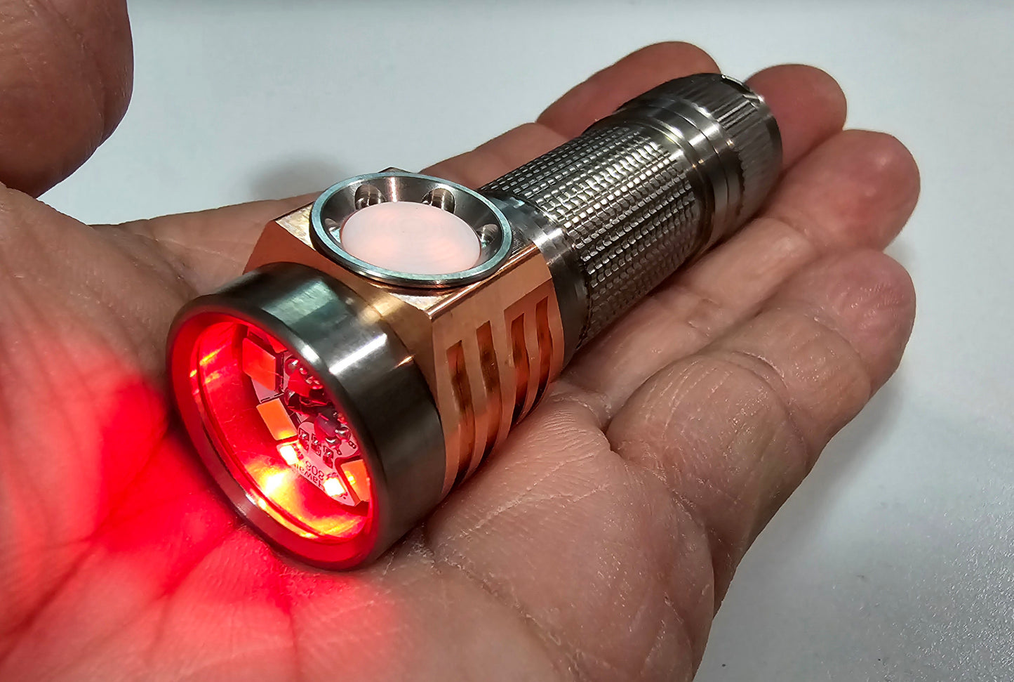 Emisar D3AA Copper 14500/AA LED Flashlight *CUSTOM BUILT-TO-ORDER*
