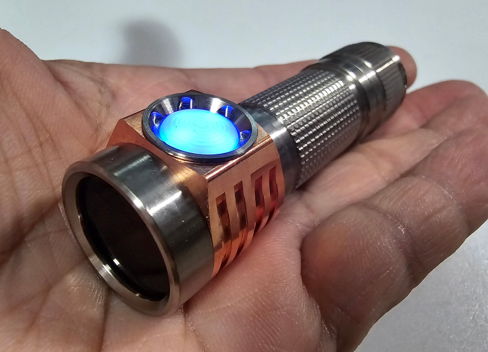Emisar D3AA Brass 14500/AA LED Flashlight *CUSTOM BUILT-TO-ORDER*