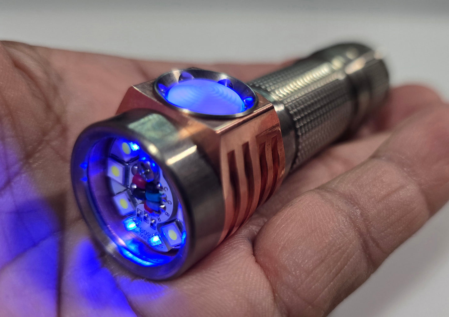 Emisar D3AA Copper 14500/AA LED Flashlight *CUSTOM BUILT-TO-ORDER*