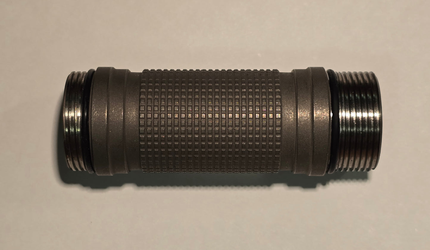 Emisar Noctigon Replacement Body/Tube/Head/Bezel Parts D4K TITANIUM STONEWASHED 21700 TUBE