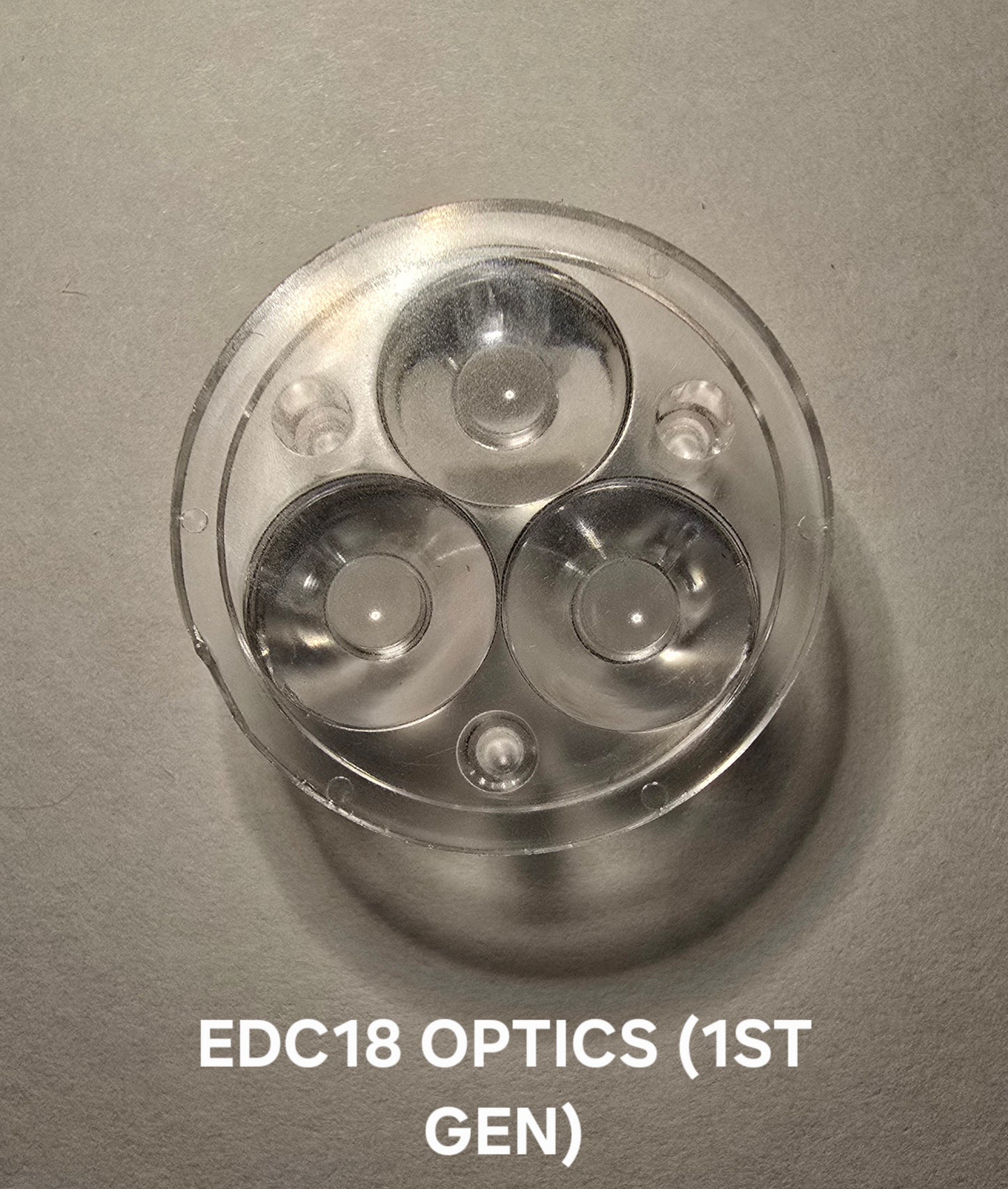 Lumintop Replacement Flashlight Parts EDC18 STOCK OPTICS (1ST GEN)