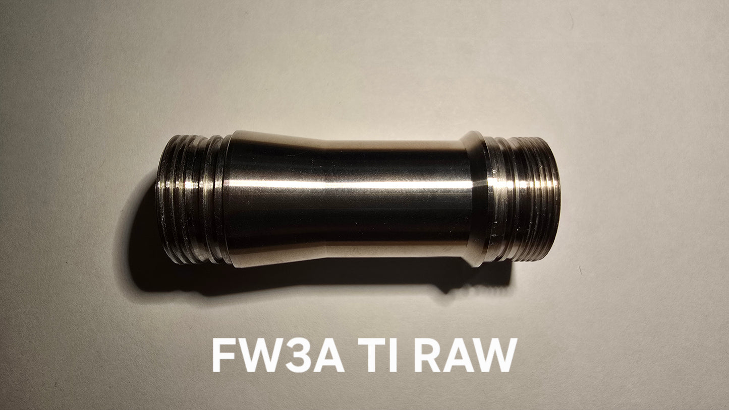 Lumintop Replacement Flashlight Parts FW3A TITANIUM RAW TUBE